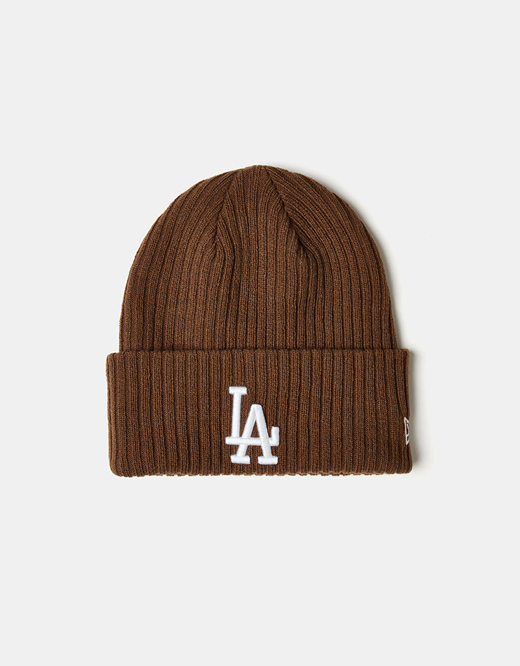 New Era Los Angeles Dodgers Wide Cuff Beanie - Deep Auburn – Route One