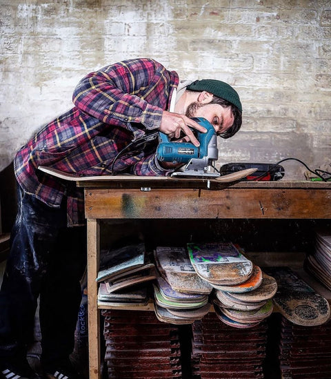 Scratched, chipped, snapped? Flip your old board with Deckcycle!