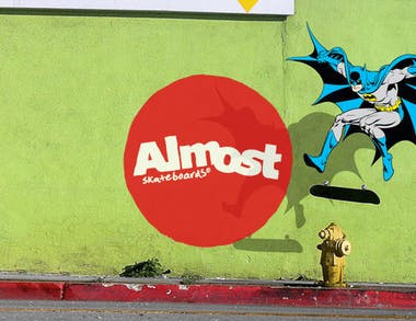 Almost Skateboards x DC Comics