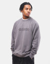 GX1000 OG Logo Crewneck - Charcoal