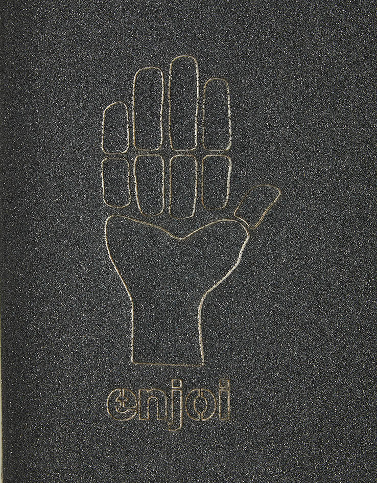 Enjoi Hand Sign Die Cut 9" Grip Tape Sheet