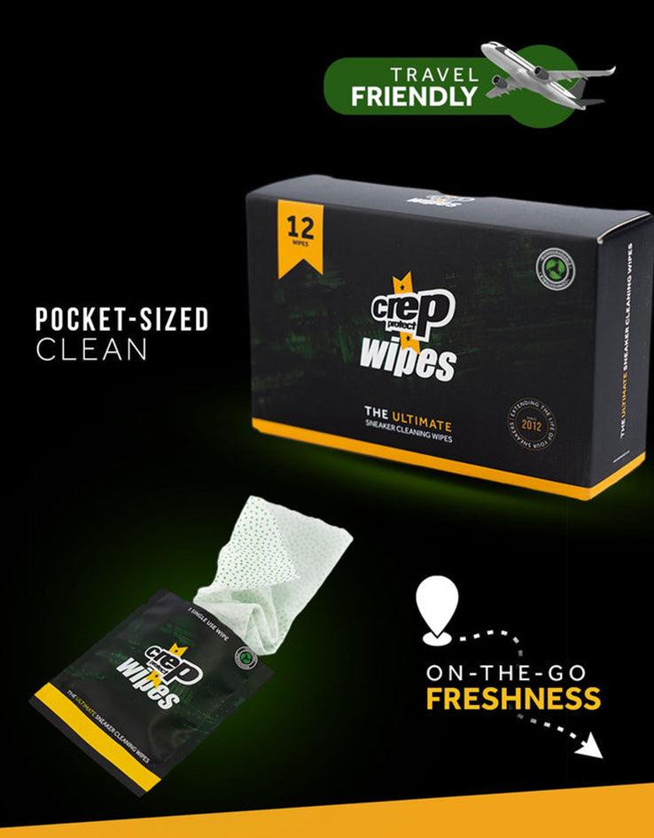 Crep Protect Bio Wipes - 12 Pack