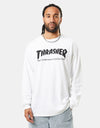 Thrasher Skate Mag L/S T-Shirt - White