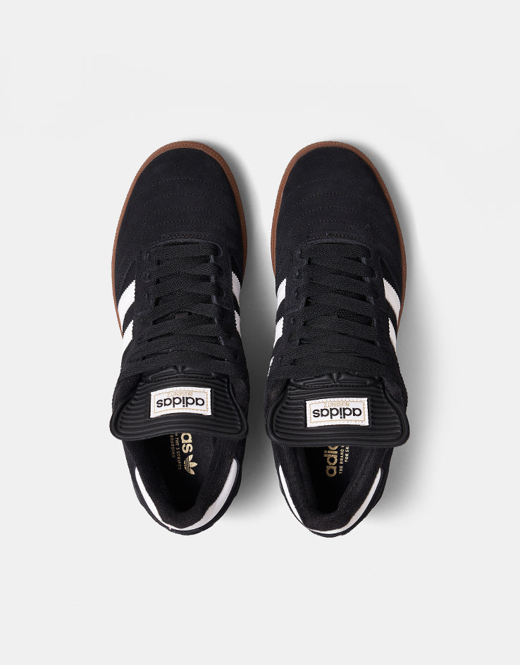 adidas Busenitz Pro Skate Shoes - Black/Running White/Metallic Gold