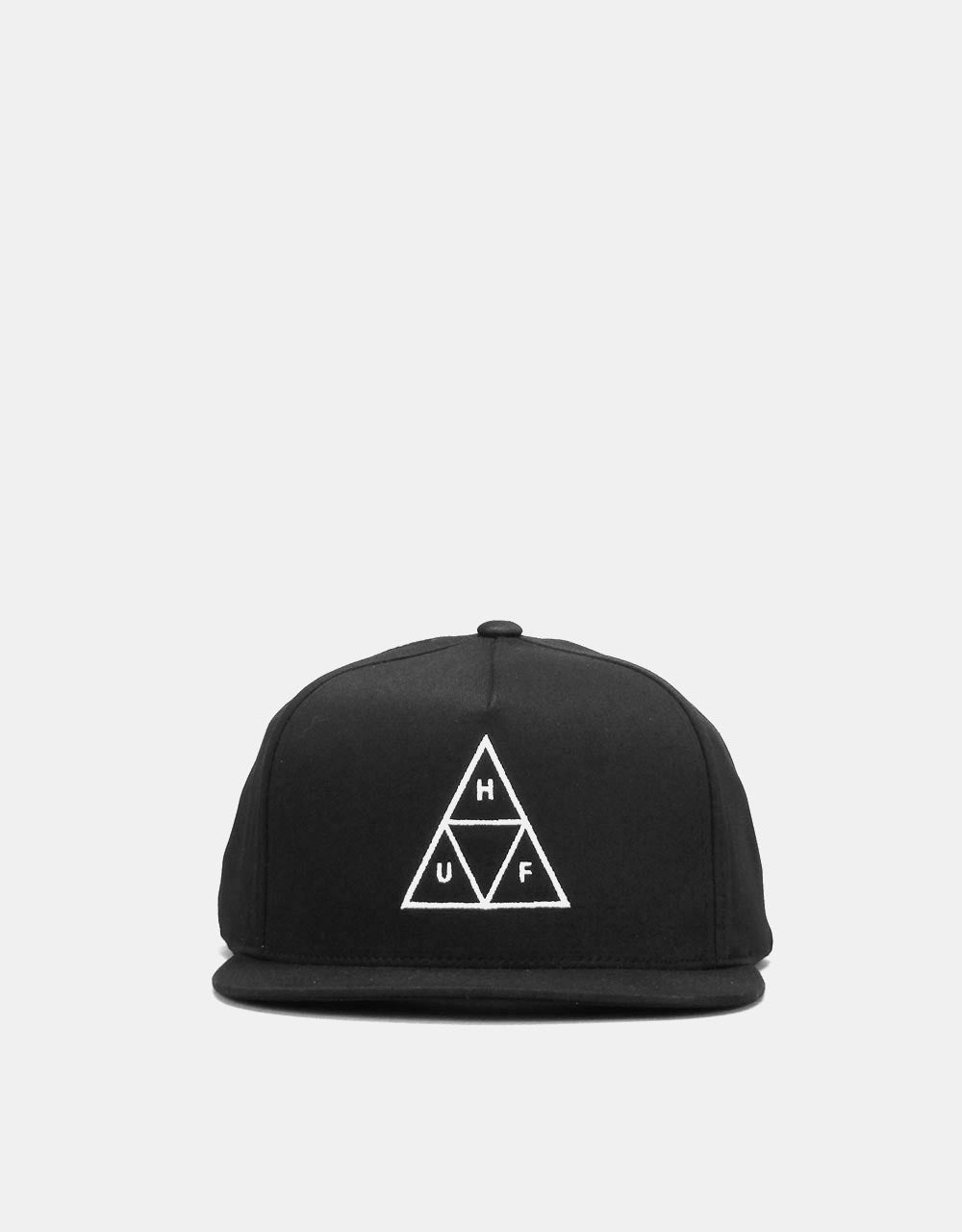 HUF Triple Triangle Snapback Cap - Black