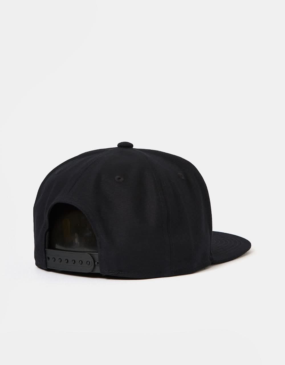 Carhartt WIP Logo Snapback Cap - Black