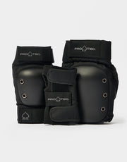 Pro-Tec Street Gear Junior Triple Pad Set - Black