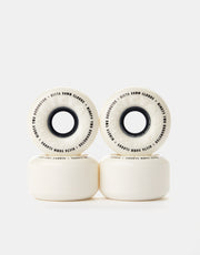 Ricta Clouds 92a Skateboard Wheels - White/Black