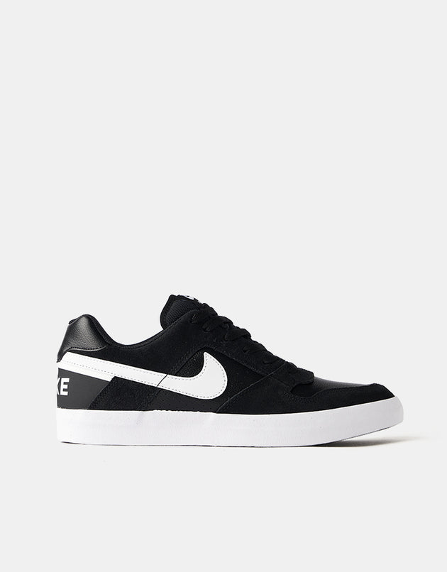 Nike SB Delta Force Vulc Skate Shoes - Black/White-Anthracite