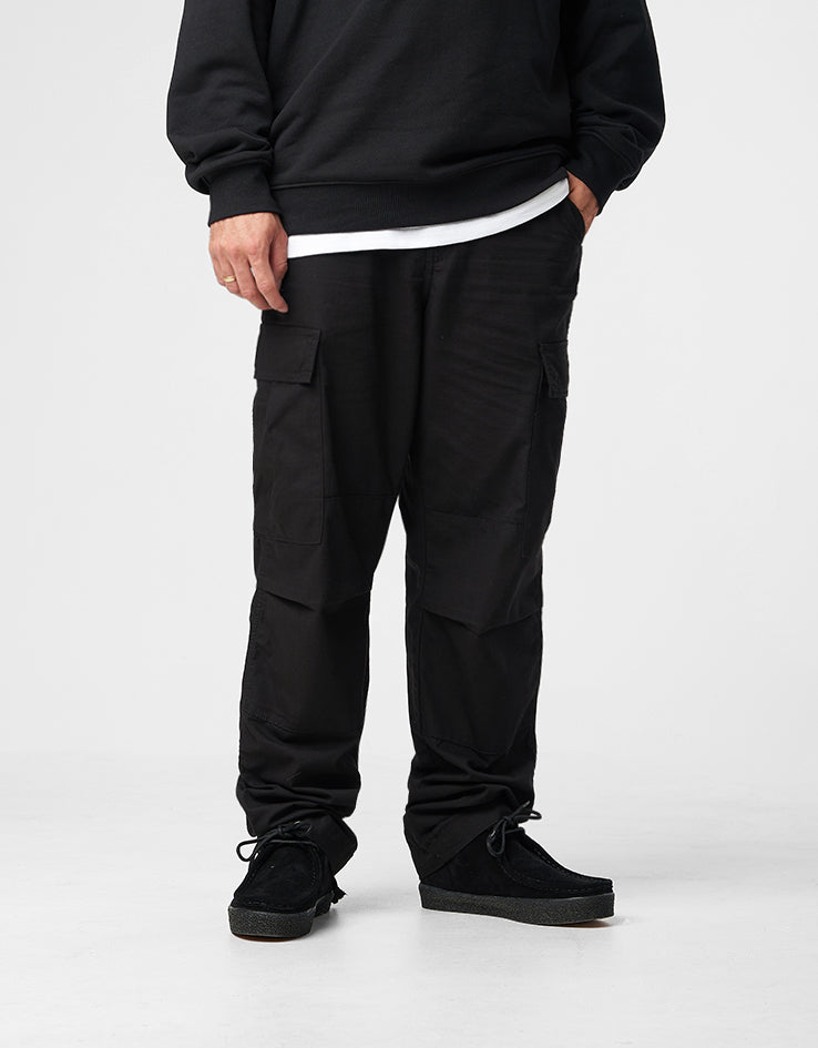 Route One Cargo Pants - Black