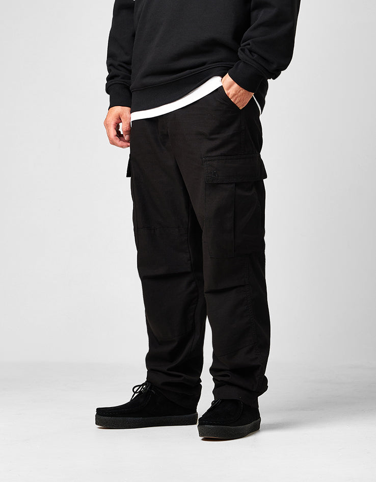 Route One Cargo Pants - Black