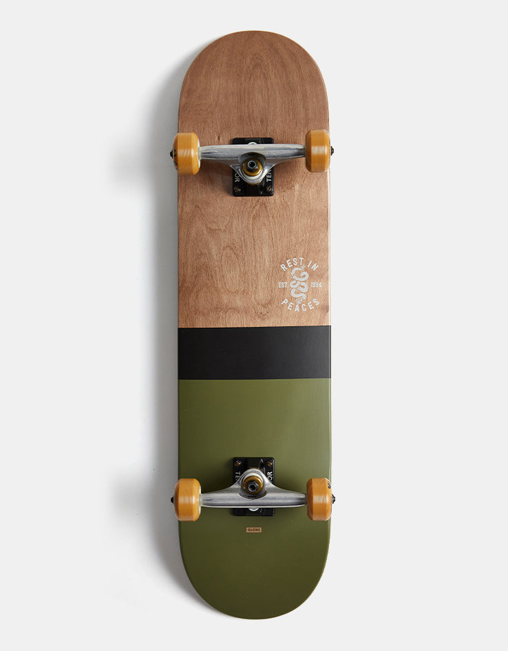 Globe G2 Half Dip 2 Dark Maple Complete Skateboard - 8"