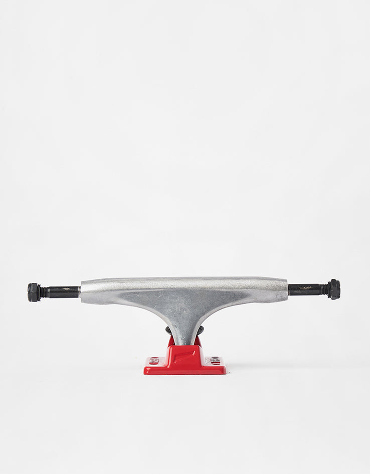 Tensor Alloys 5.25 Team Trucks - Raw/Red (Pair)