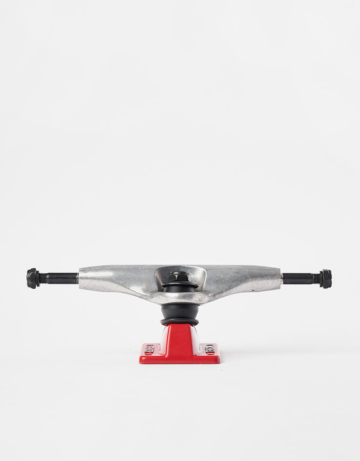 Tensor Alloys 5.25 Team Trucks - Raw/Red (Pair)