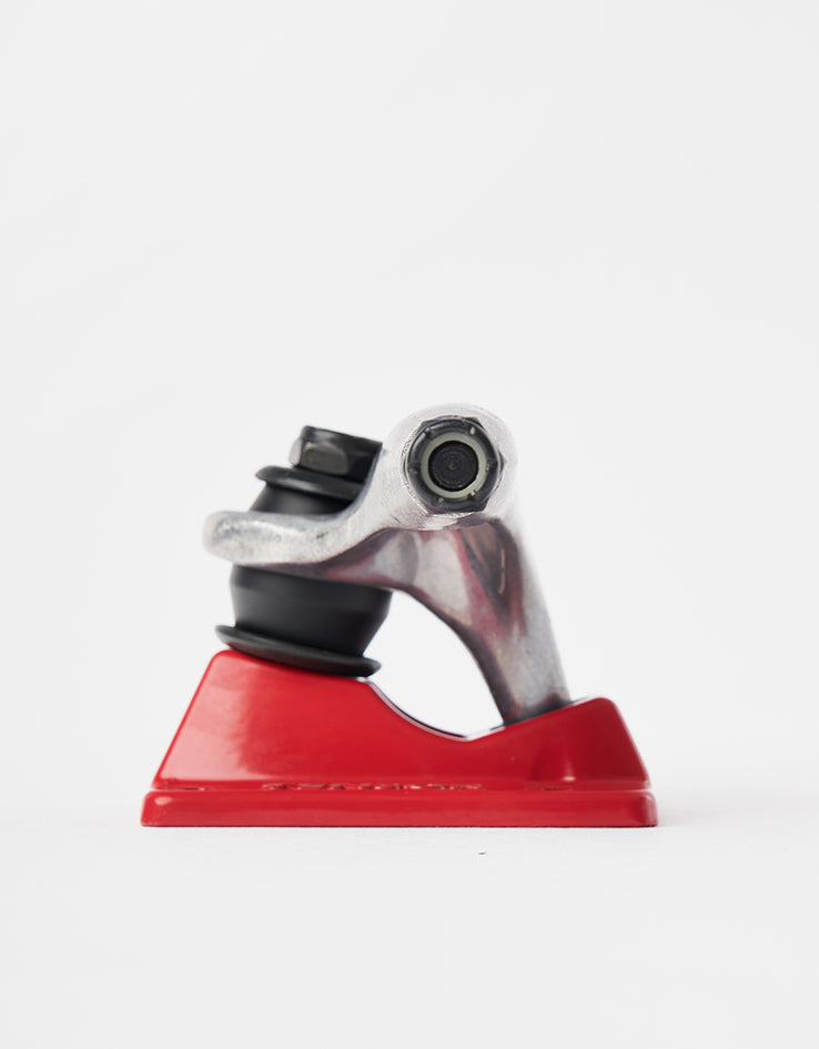 Tensor Alloys 5.25 Team Trucks - Raw/Red (Pair)