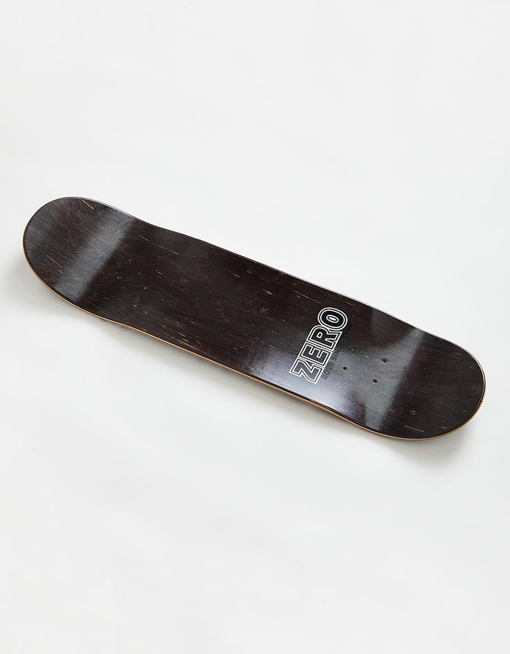 Zero Classic Bold Skateboard Deck - Black/White
