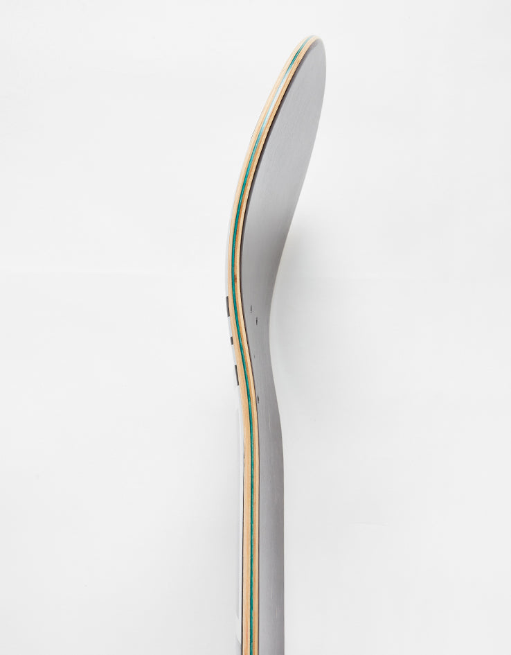 Zero Classic Bold Skateboard Deck - Black/White