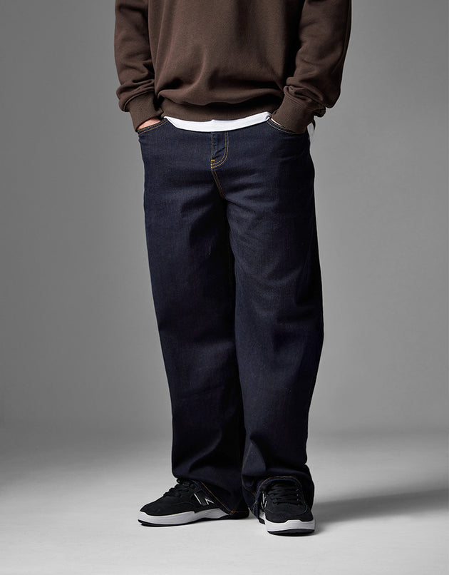 Route One Baggy Denim Jeans - Raw