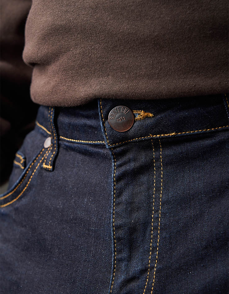 Route One Baggy Denim Jeans - Raw