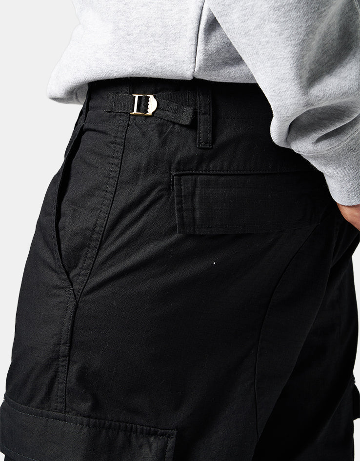 Carhartt WIP Aviation Pant - Black (Rinsed)