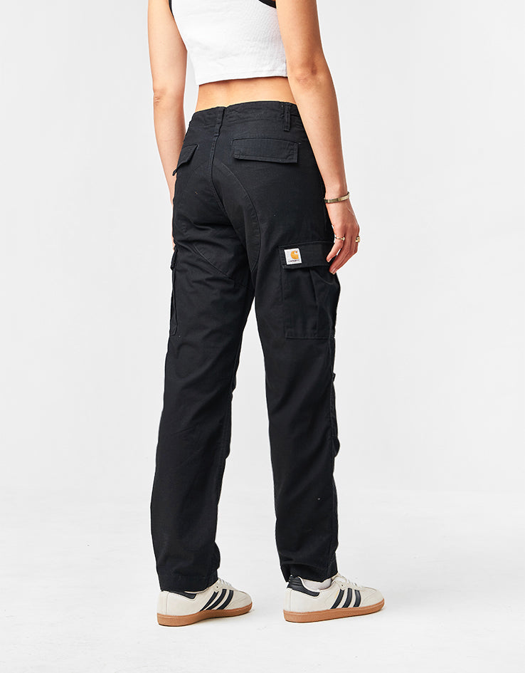 Carhartt WIP Aviation Pant - Black (Rinsed)