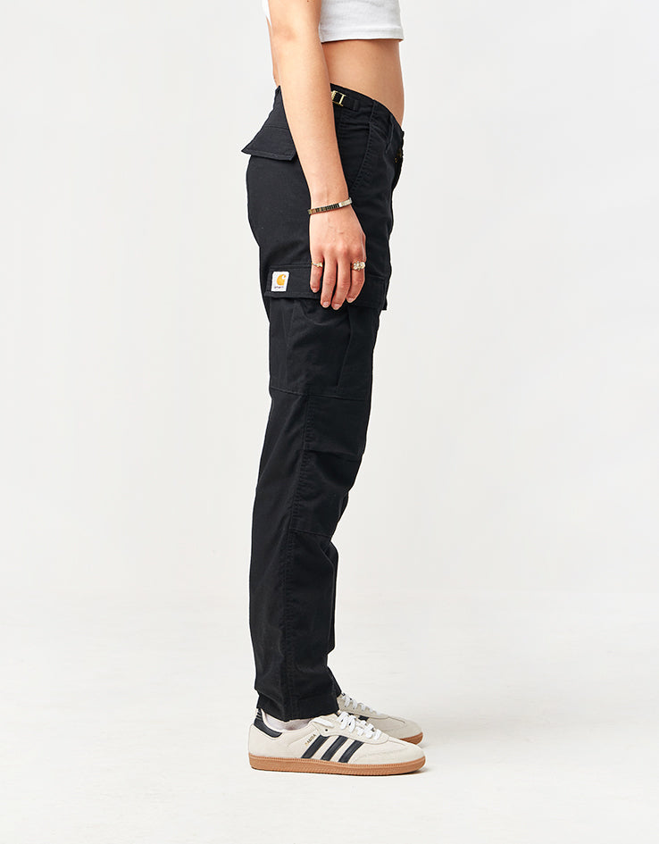 Carhartt WIP Aviation Pant - Black (Rinsed)