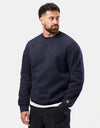 Carhartt WIP Chase Sweatshirt - Dark Navy/Gold