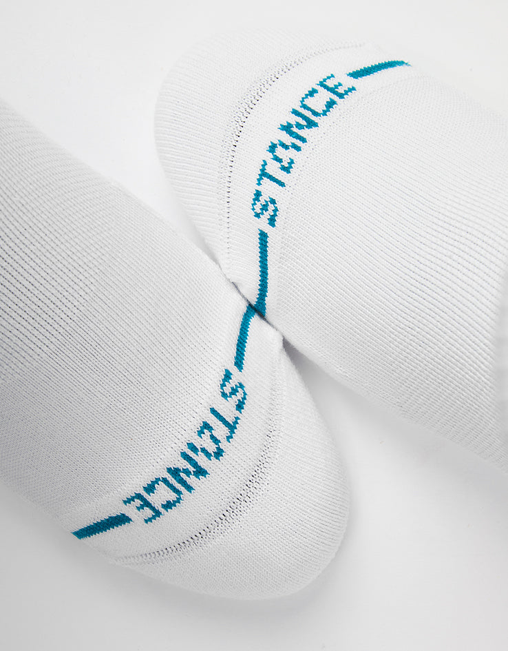 Stance Icon 3 Pack Classic Crew Socks - White