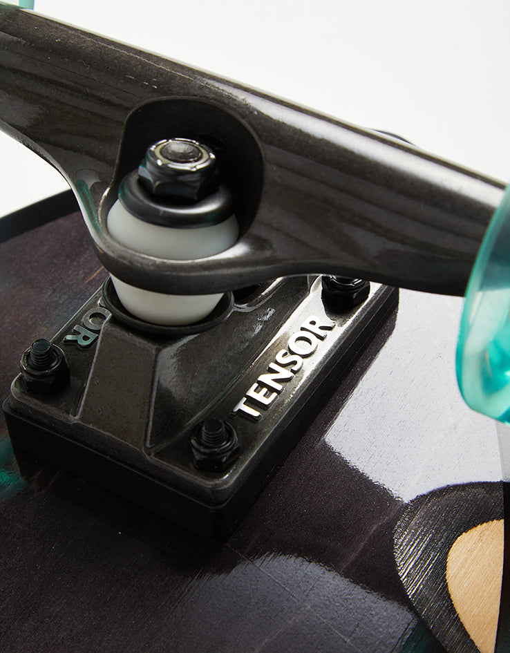 Globe Chromantic Washed Aqua Cruiser Skateboard - 9.5"