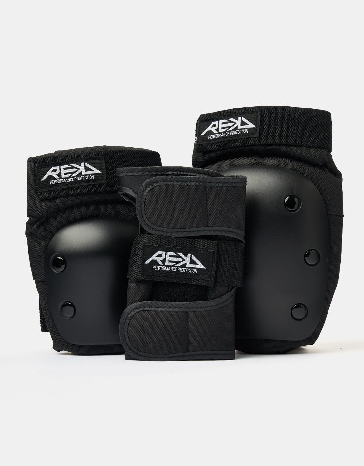 REKD Heavy Duty Triple Pad Set - Black