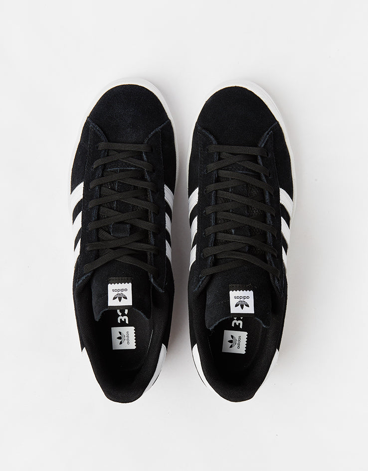 adidas Campus ADV Skate Shoes - Core Black/White/White