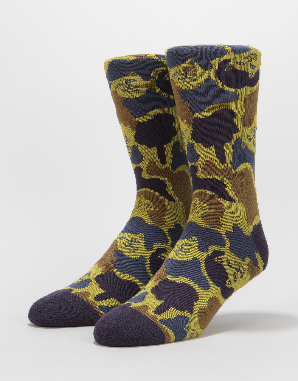 RIPNDIP Nermcamo Socks  - Tropic Camo