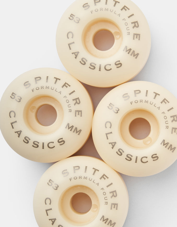 Spitfire Classics Formula Four 99d Skateboard Wheels - 53mm