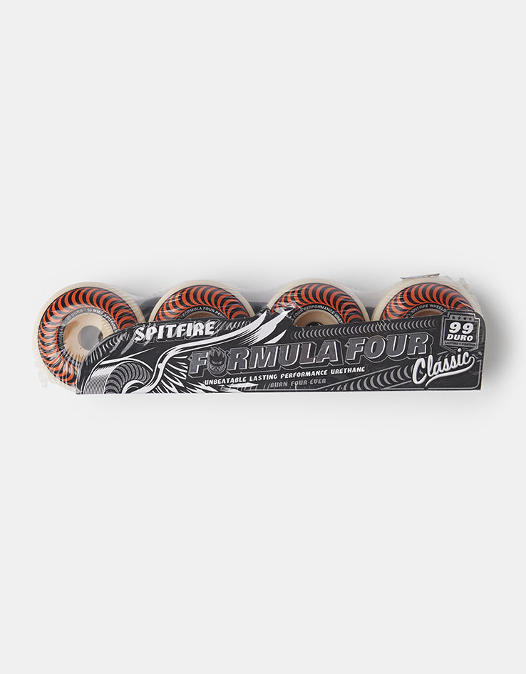 Spitfire Classics Formula Four 99d Skateboard Wheels - 53mm