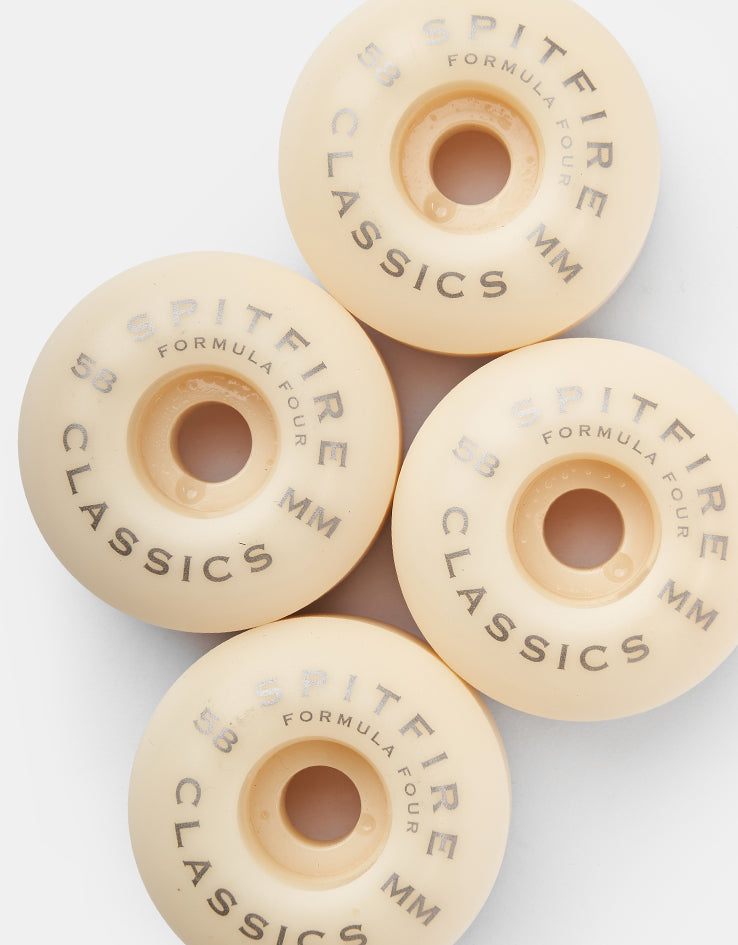 Spitfire Classics Formula Four 99d Skateboard Wheels - 58mm