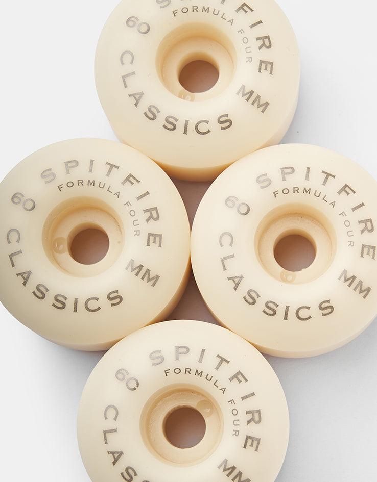 Spitfire Classics Formula Four 99d Skateboard Wheels - 60mm