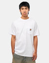Carhartt WIP S/S Pocket T-Shirt - White