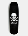 Death OG Skull 'Pool Shape' Skateboard Deck - 9"