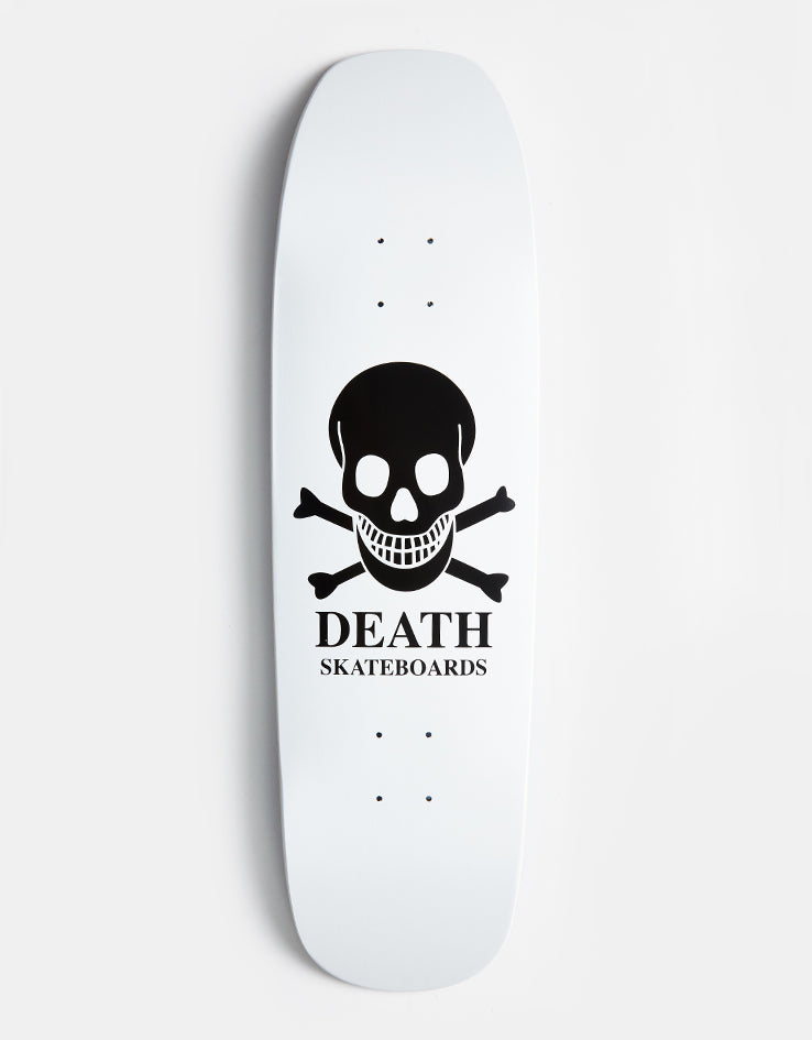Death OG Skull 'Pool Shape' Skateboard Deck - 9"