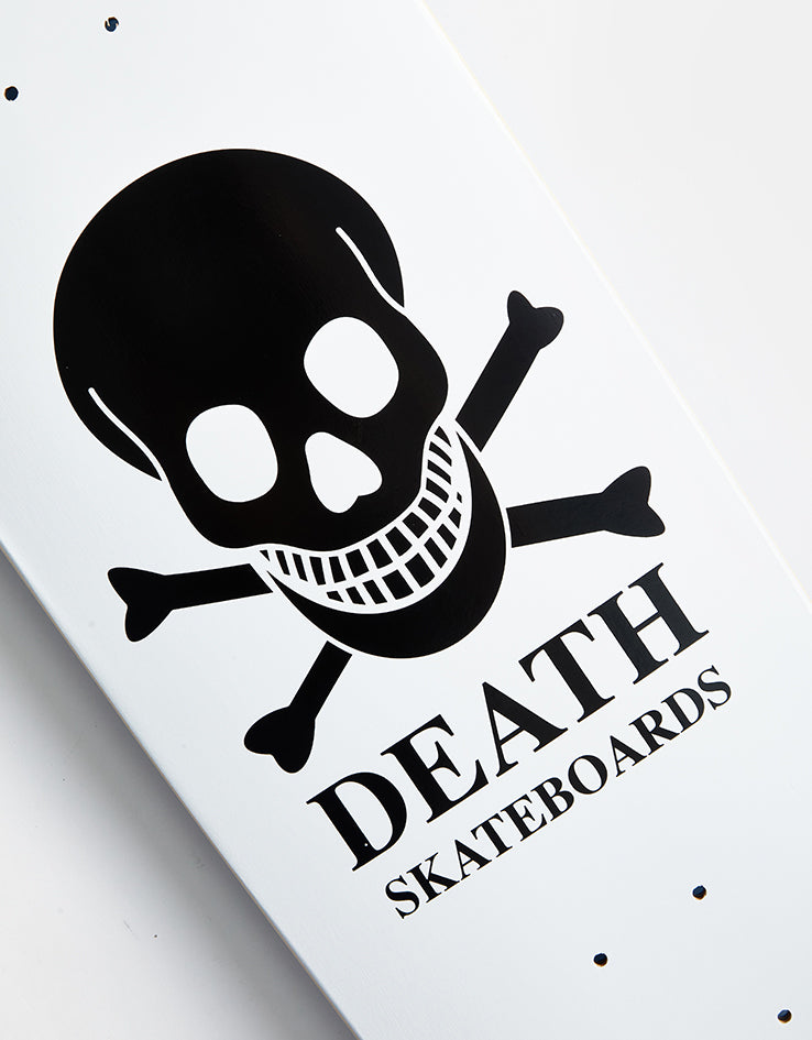 Death OG Skull 'Pool Shape' Skateboard Deck - 9"