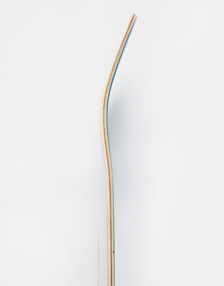 Death OG Skull 'Pool Shape' Skateboard Deck - 9"