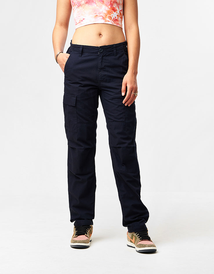 Carhartt WIP Aviation Pant - Dark Navy (Rinsed)