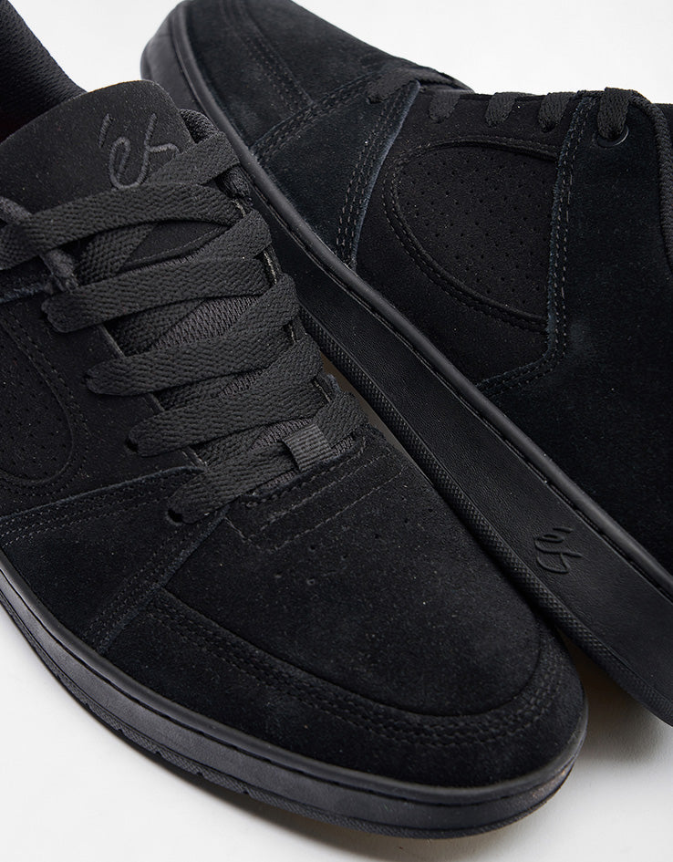 éS Accel Slim Skate Shoes - Black/Black/Black