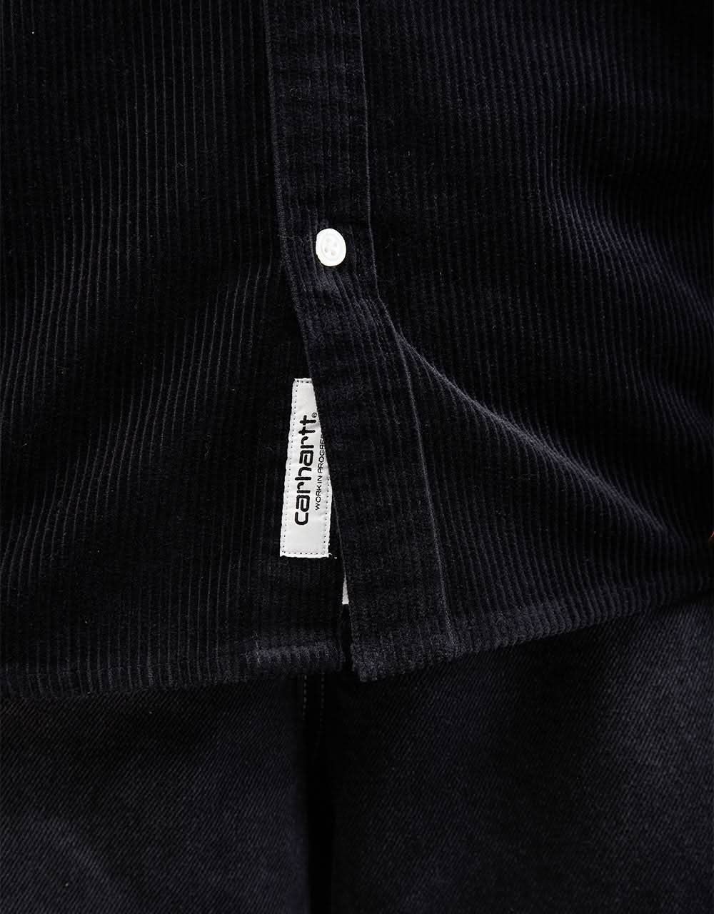 Carhartt WIP L/S Madison Shirt - Black/White