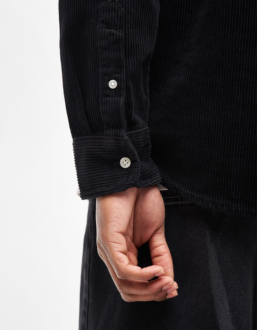 Carhartt WIP L/S Madison Shirt - Black/White