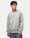 Carhartt WIP Chase Sweatshirt - Grey Heather/Gold
