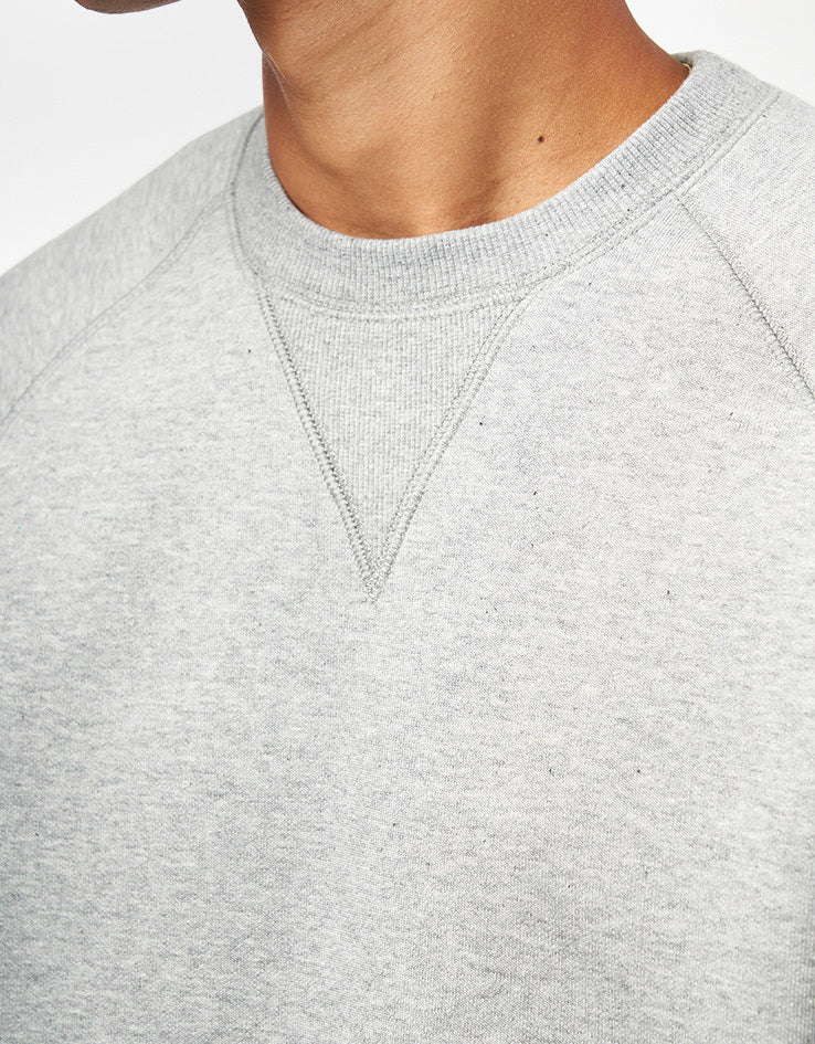 Carhartt WIP Chase Sweatshirt - Grey Heather/Gold