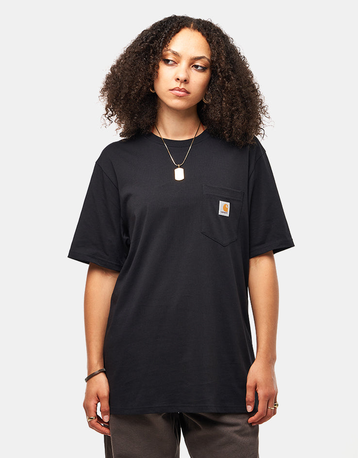 Carhartt WIP S/S Pocket T-Shirt - Black