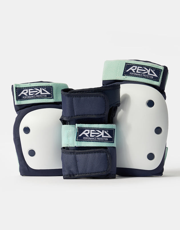 REKD Heavy Duty Triple Pad Set  - Blue/Mint