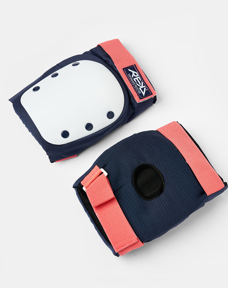 REKD Heavy Duty Triple Pad Set  - Blue/Pink